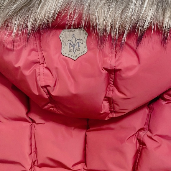 MACKAGE ADALI down coat with natural fur Signature Mackage Collar - Picture 4 of 5